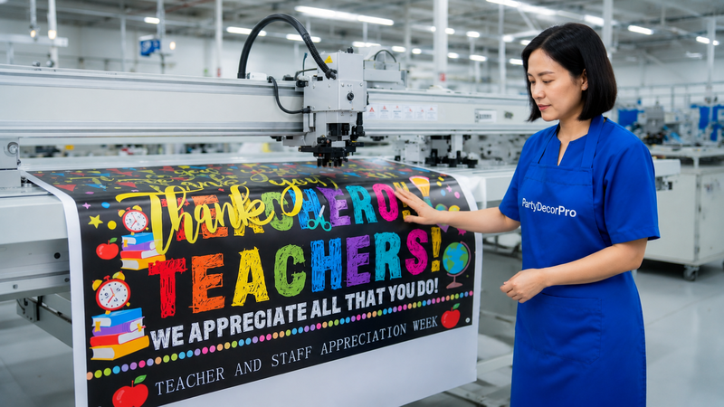 banner printing Manufacturing Process 