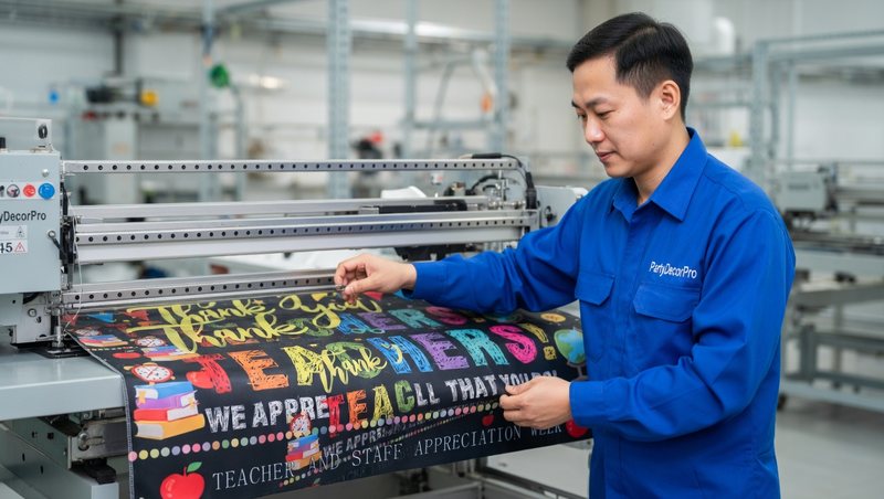 banner printing Manufacturing Process 
