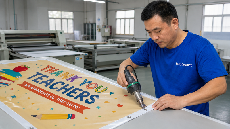 banner printing vinyl Manufacturing Process 