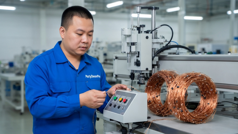battery operated string lights Manufacturing Process 
