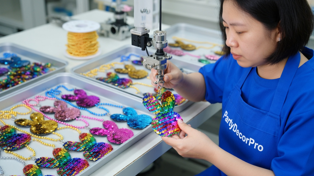 bead necklaces Manufacturing Process