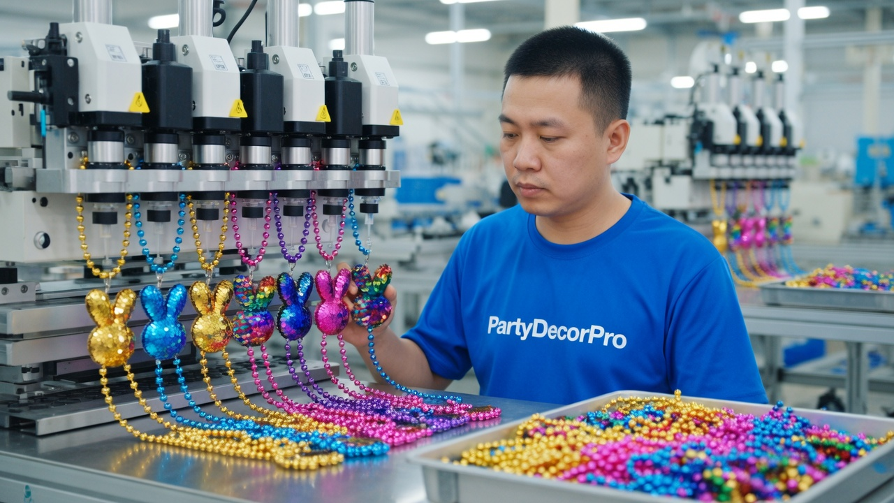bead necklaces Manufacturing Process