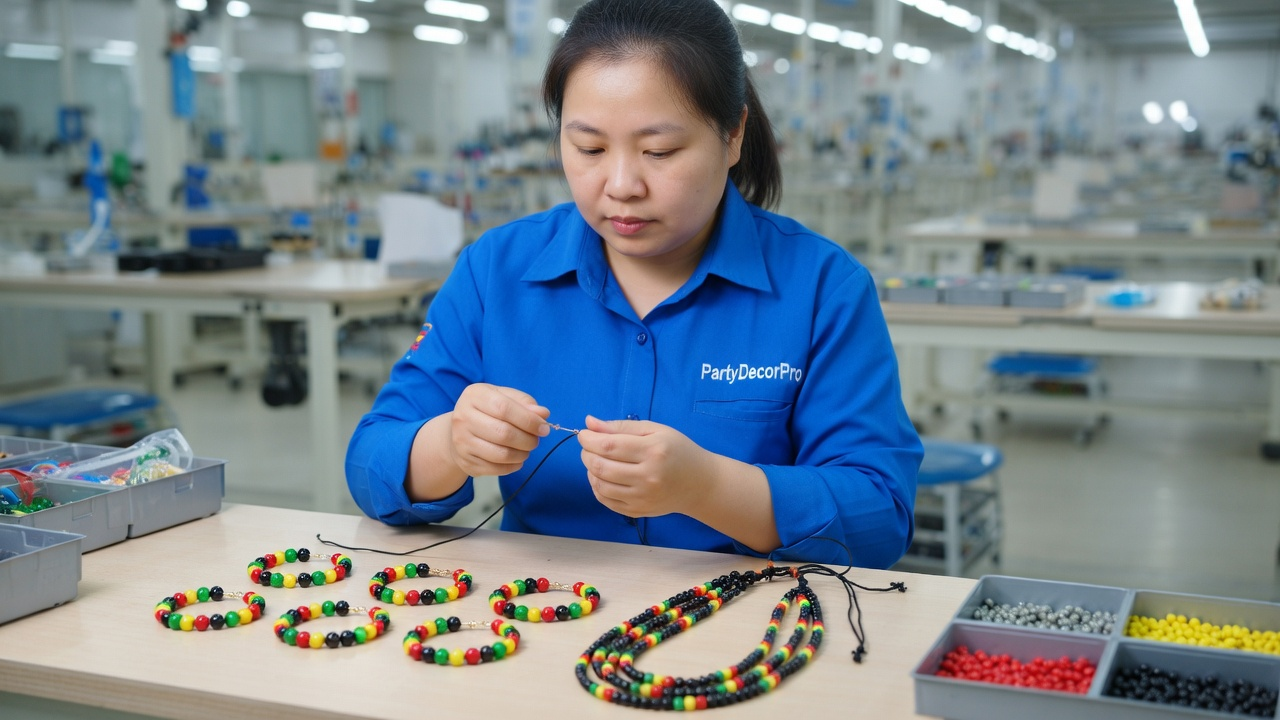 beaded bracelet kits Manufacturing Process