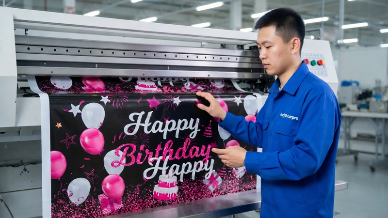 birthday and party supplies Manufacturing Process 