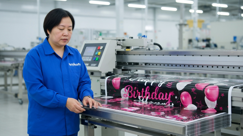 birthday and party supplies Manufacturing Process 