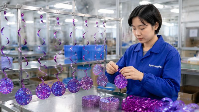 birthday party accessories Manufacturing Process 