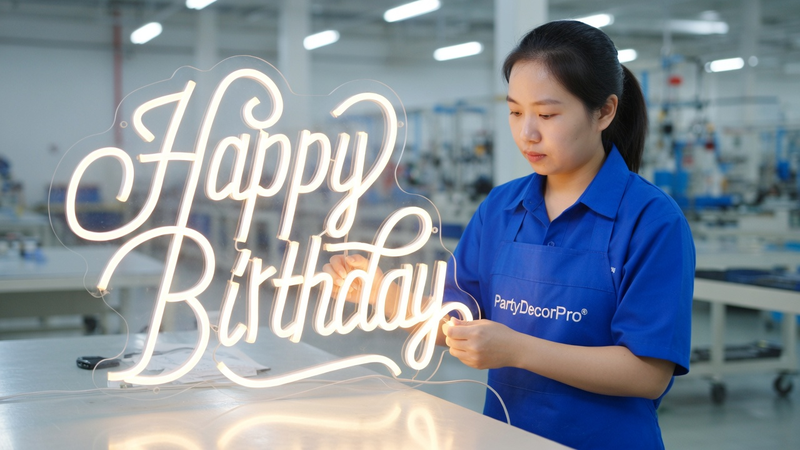 birthday party decorations and supplies Manufacturing Process 