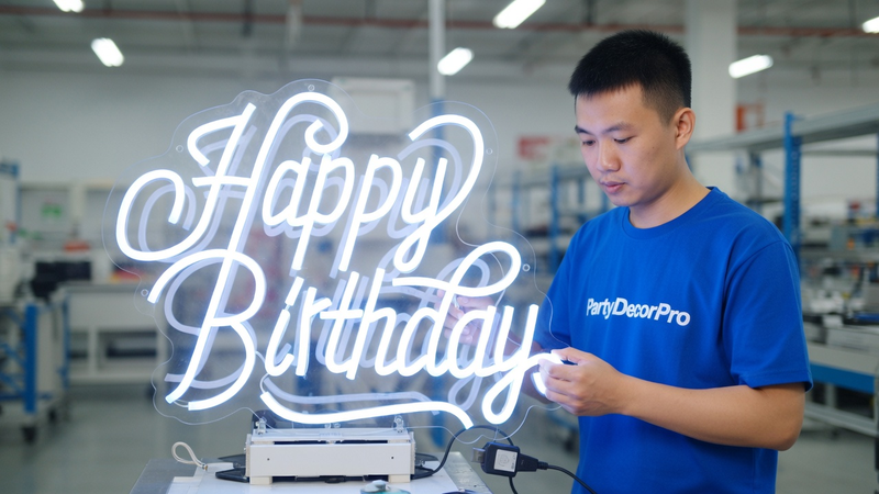 birthday party decorations and supplies Manufacturing Process 