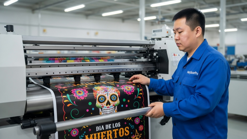 black tablecloths Manufacturing Process 
