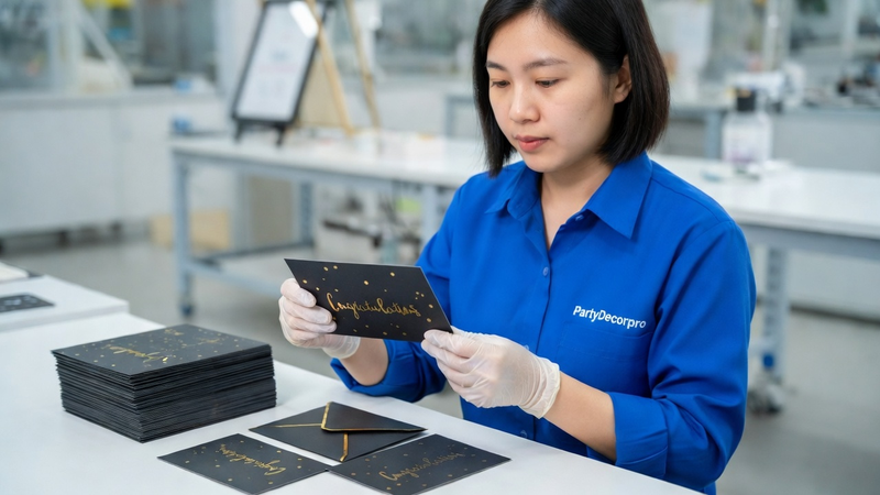 blank greeting card Manufacturing Process 