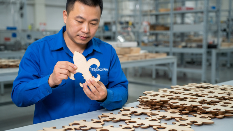 blank wooden ornaments Manufacturing Process 