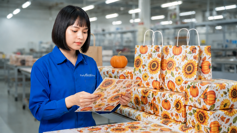bulk gift wrapping paper Manufacturing Process 