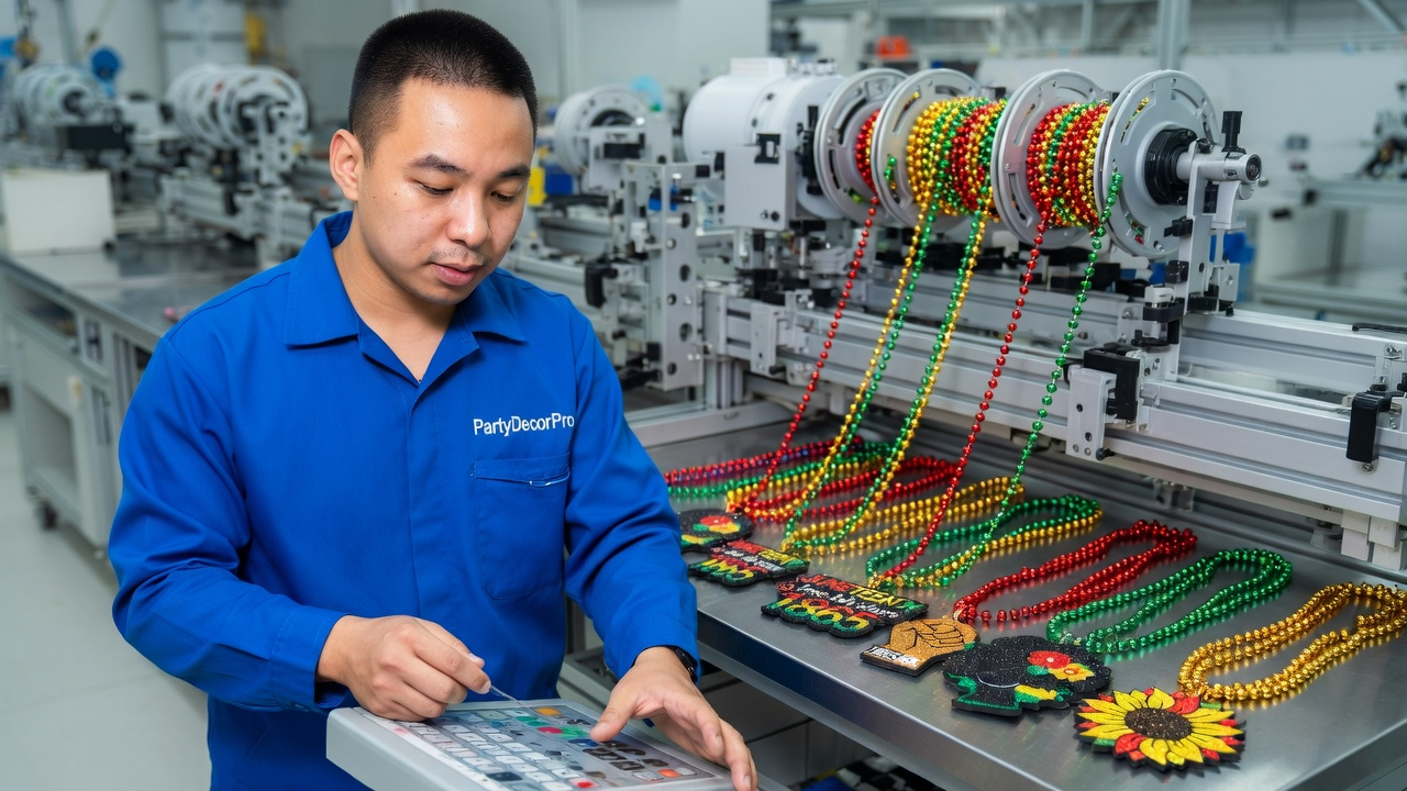 bulk bead necklaces Manufacturing Process