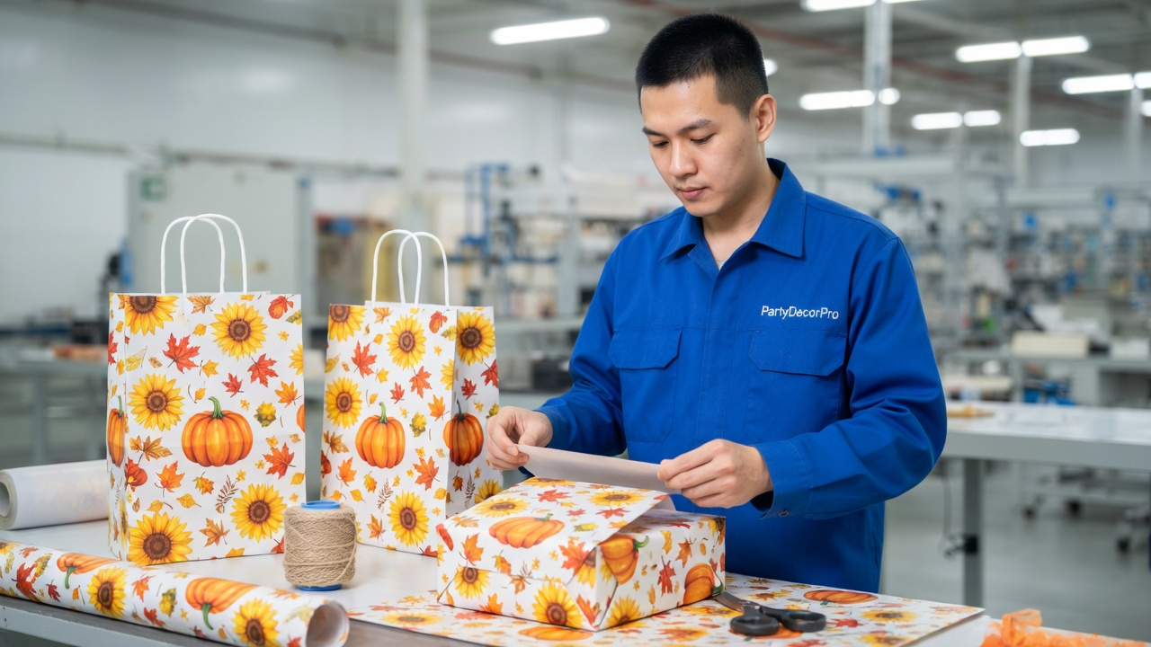 bulk gift wrapping paper Manufacturing Process 