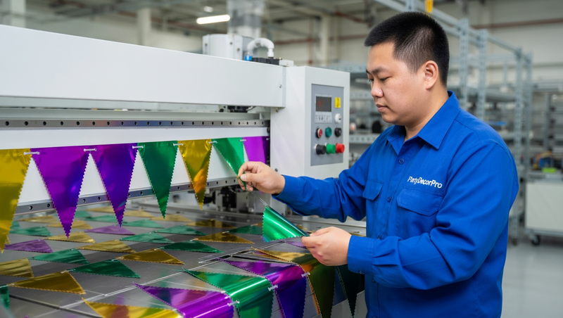 bunting banner Manufacturing Process 
