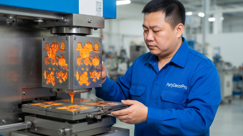 button pins custom Manufacturing Process 