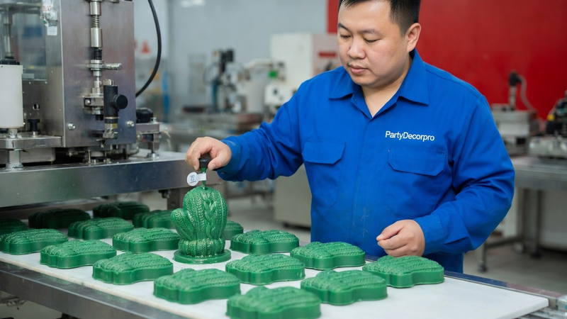 candle decorations christmas Manufacturing Process 