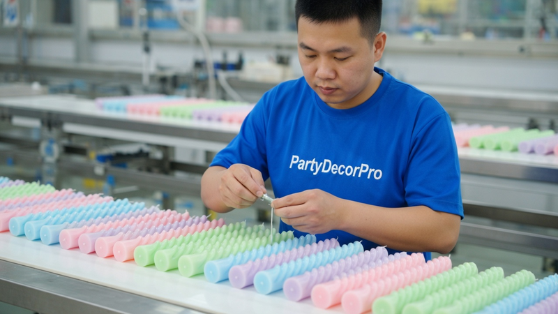 candles decorative Manufacturing Process 