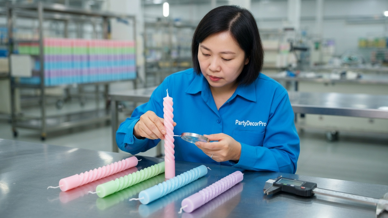 candles decorative Manufacturing Process 