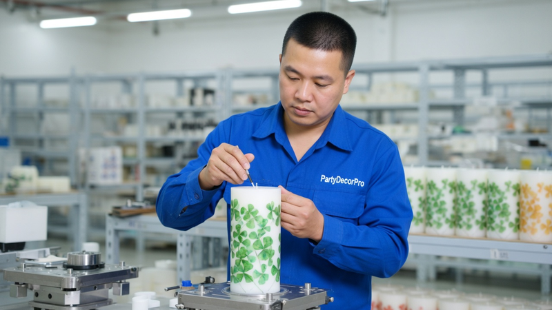 candles for decorations Manufacturing Process 