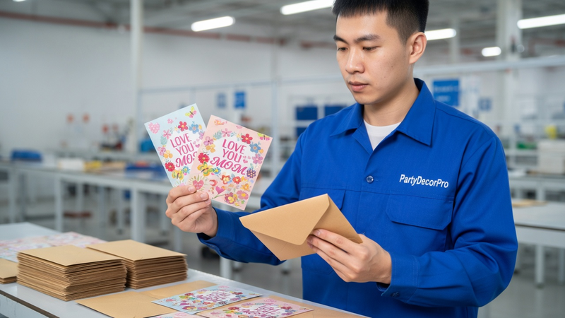 cards for mom s day Manufacturing Process 