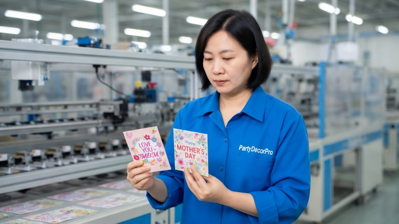 cards for mom s day Manufacturing Process 