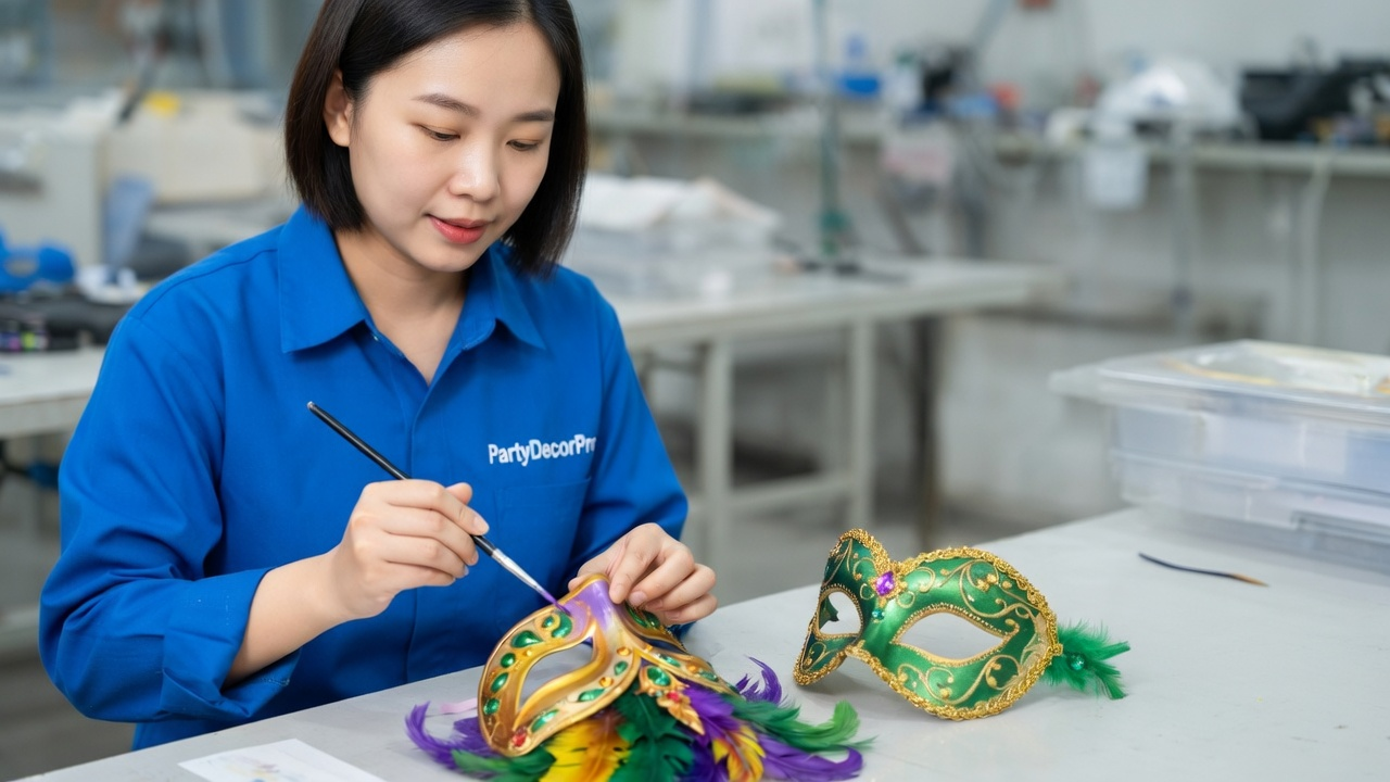 carnival masks Manufacturing Process