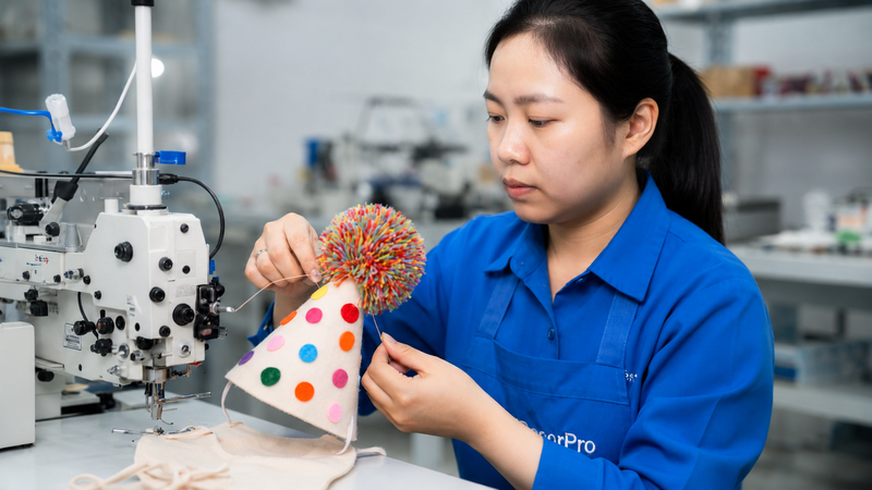 cat birthday party decorations Manufacturing Process 