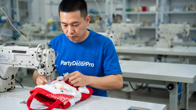 christmas wrapping bags Manufacturing Process 