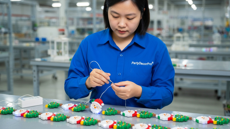 christmas decoration Manufacturing Process 