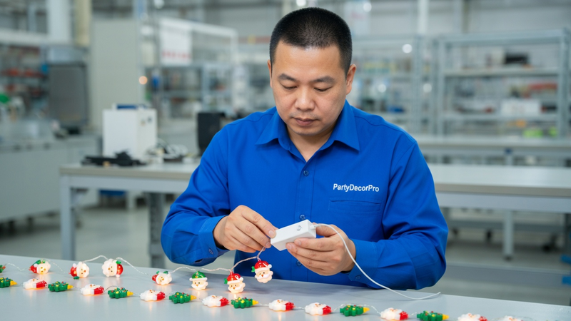 christmas decoration Manufacturing Process 