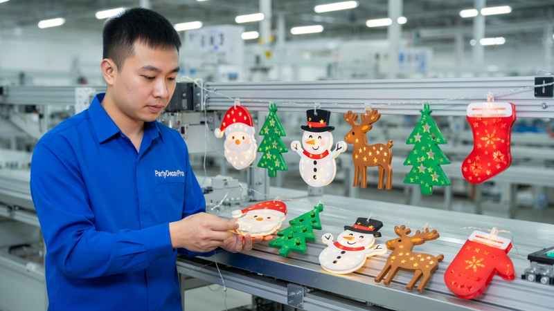 christmas led string lights Manufacturing Process 