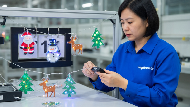 christmas led string lights Manufacturing Process 