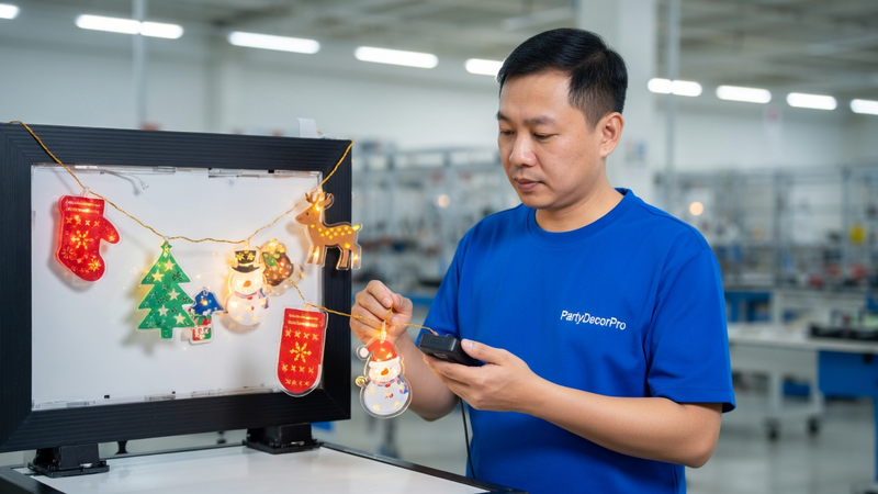 christmas led string lights Manufacturing Process 