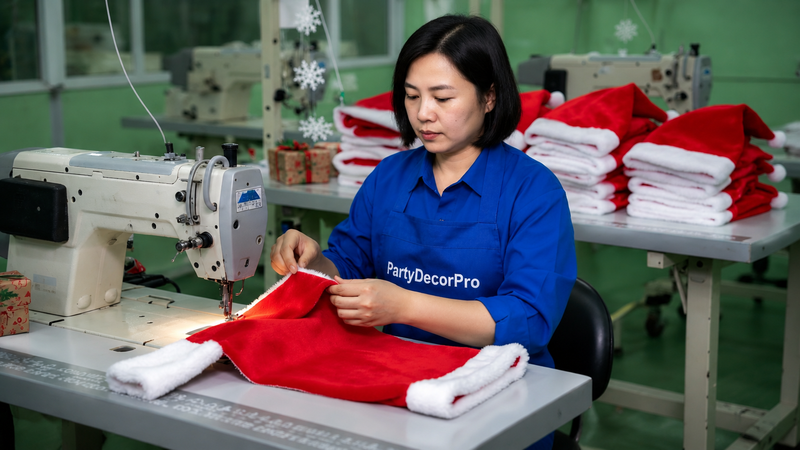 christmas pet clothes Manufacturing Process 