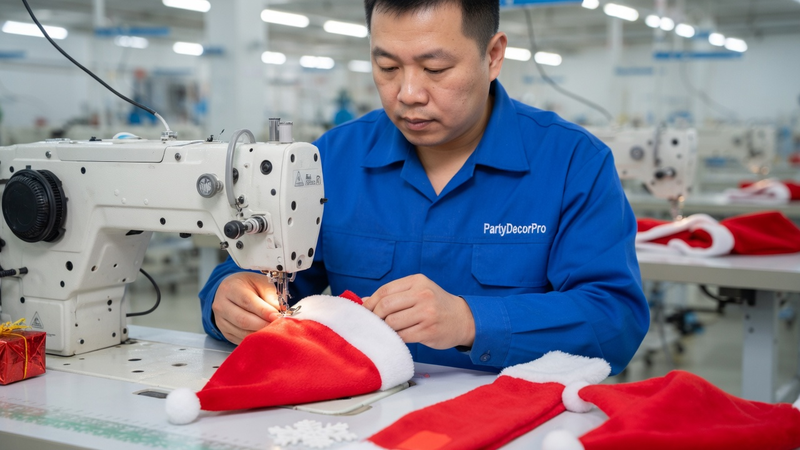 christmas pet clothes Manufacturing Process 