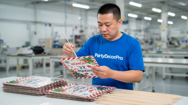christmas photo booth props Manufacturing Process 