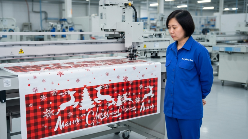 christmas tablecloths rectangular Manufacturing Process 
