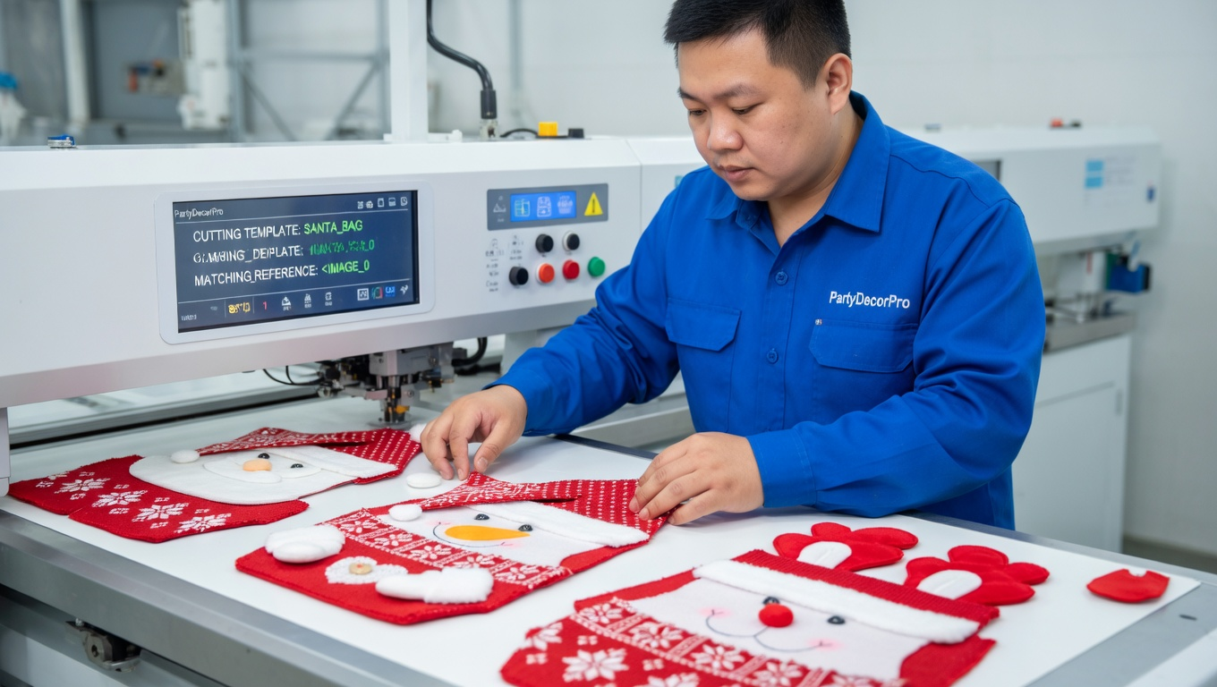 christmas wrapping bags Manufacturing Process 