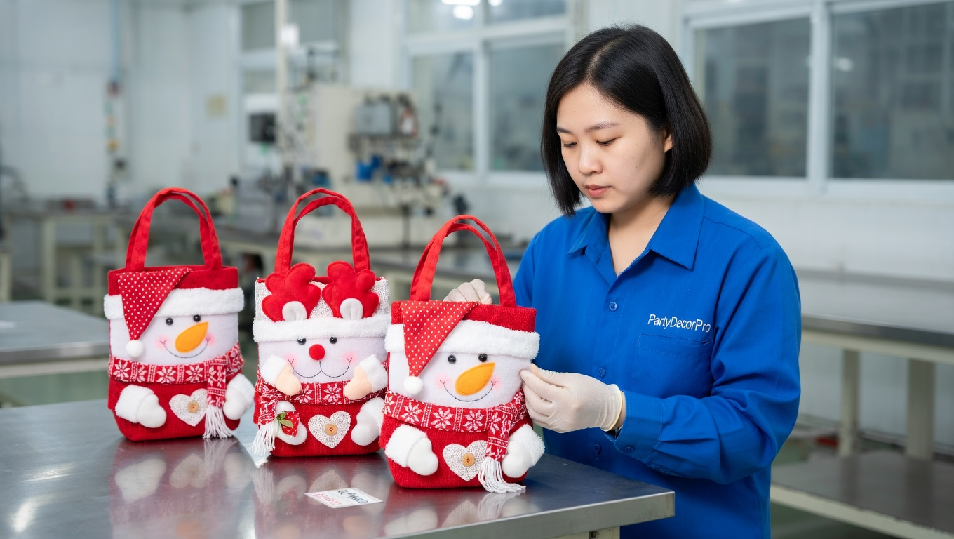 christmas wrapping bags Manufacturing Process 