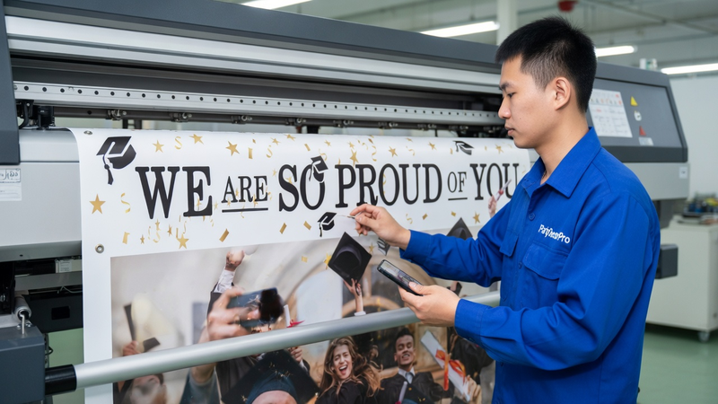 congrats grad banner Manufacturing Process 