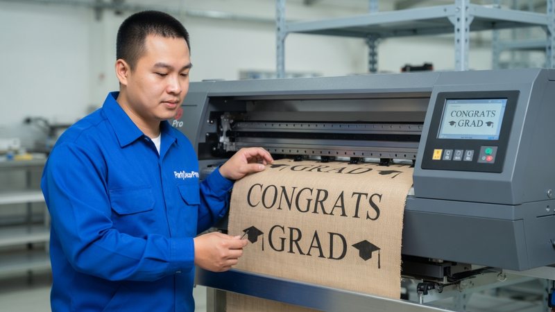 congratulations graduate banner Manufacturing Process 