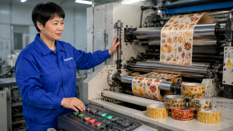 custom roll of stickers Manufacturing Process