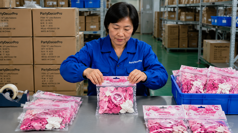 custom ballons Manufacturing Process 