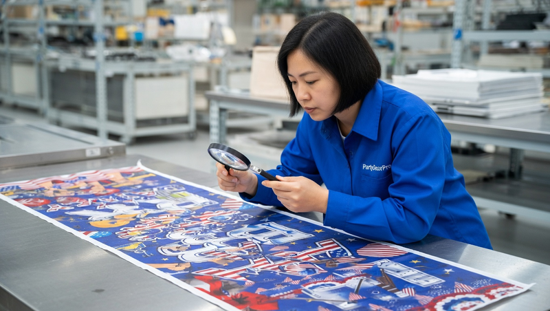 custom banner printing Manufacturing Process 