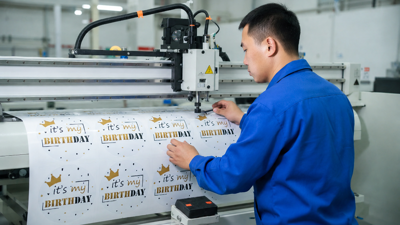 custom birthday buttons Manufacturing Process 