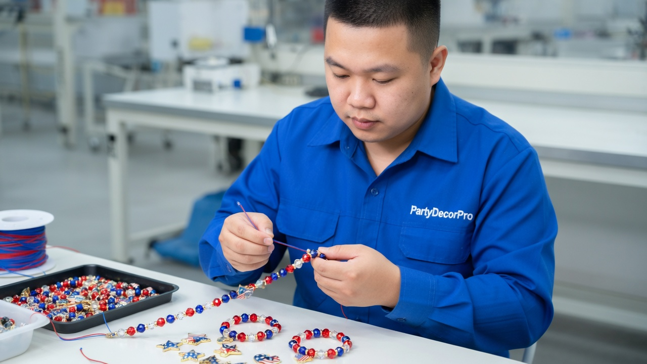 custom bracelets bulk Manufacturing Process 