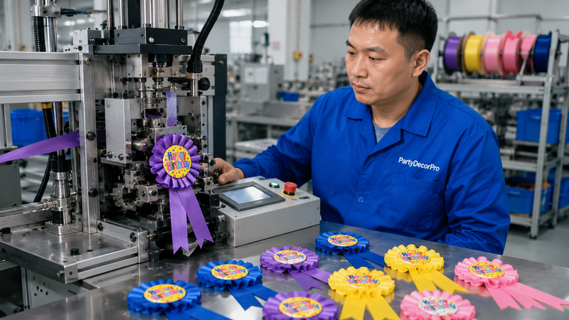 custom buttons Manufacturing Process 