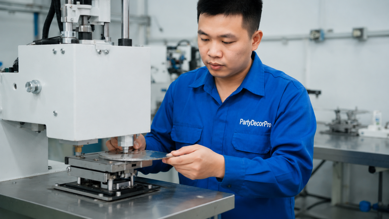 custom buttons pins Manufacturing Process 