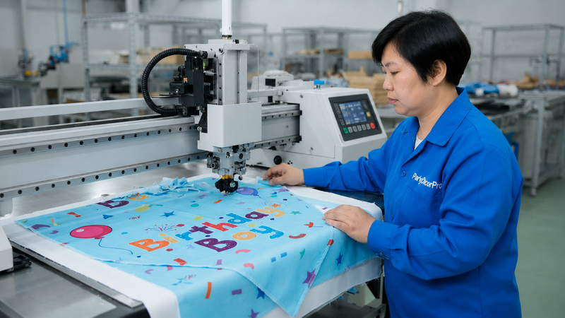 custom dog bandana Manufacturing Process 